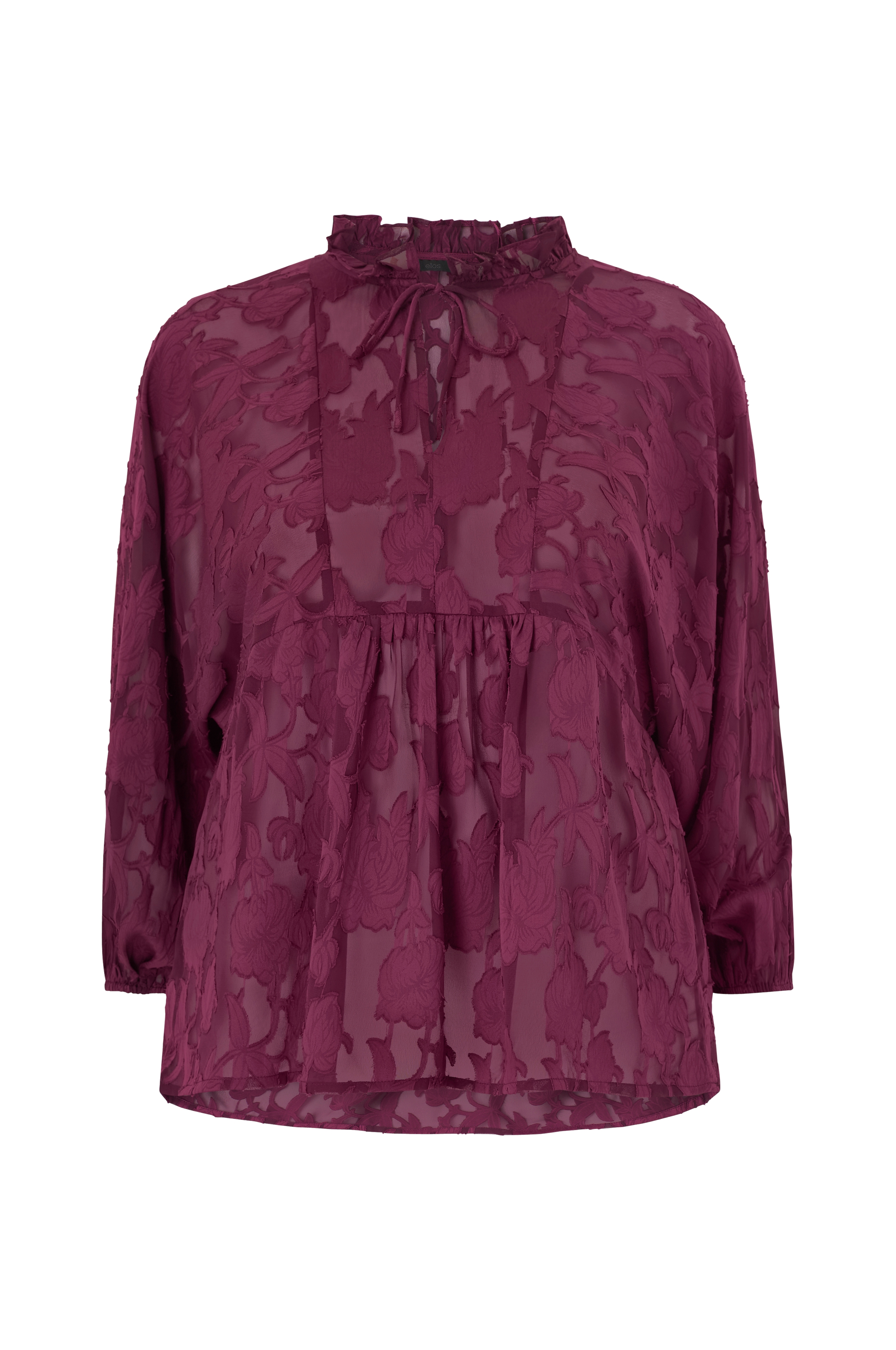 Ellos Blus i organza - Röd - Blusar | Ellos.se