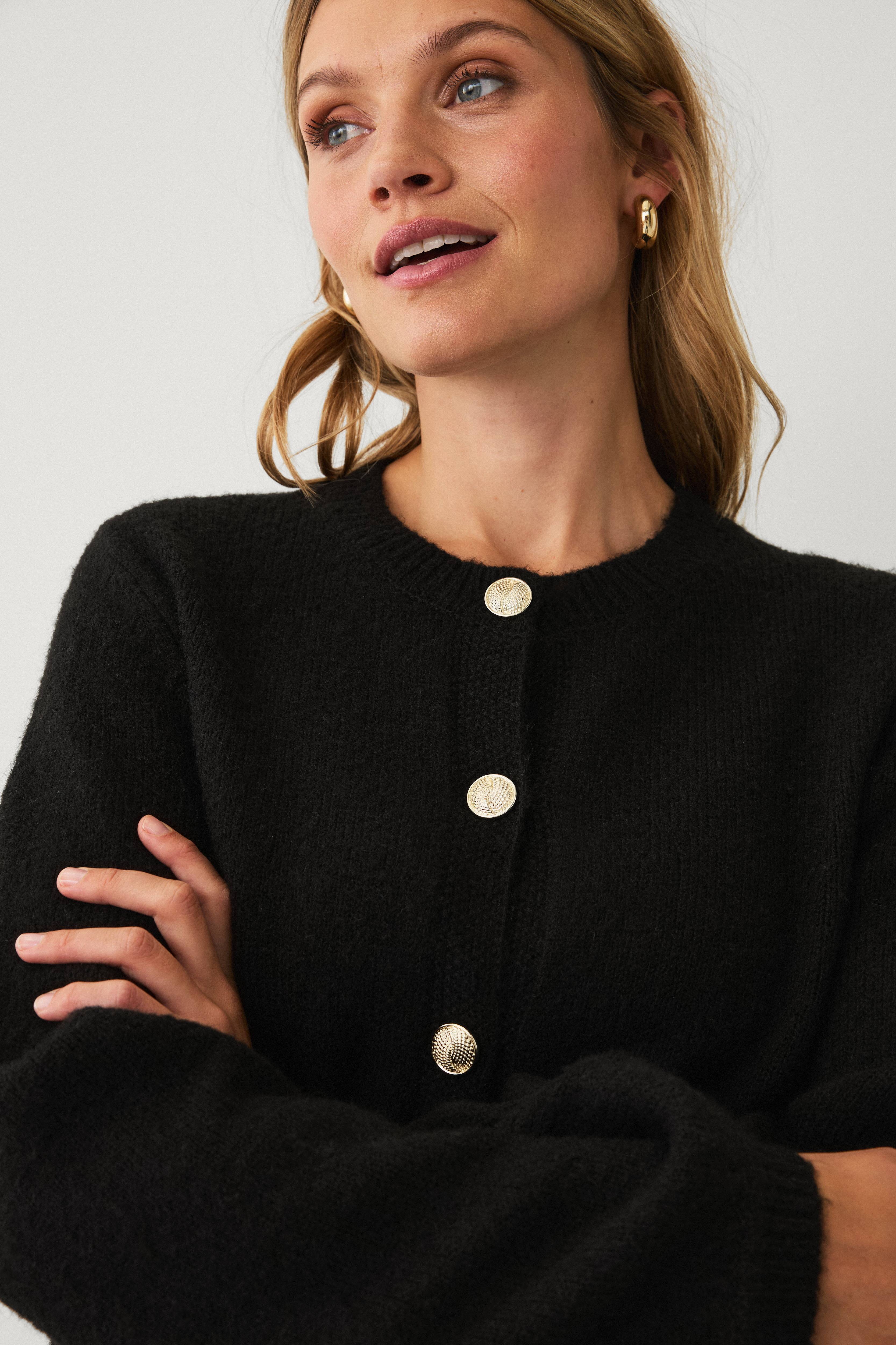 Cardigan G-Star INES Noir Taille L - Deux Rangs De Boutons, Occasion Très Bon état
