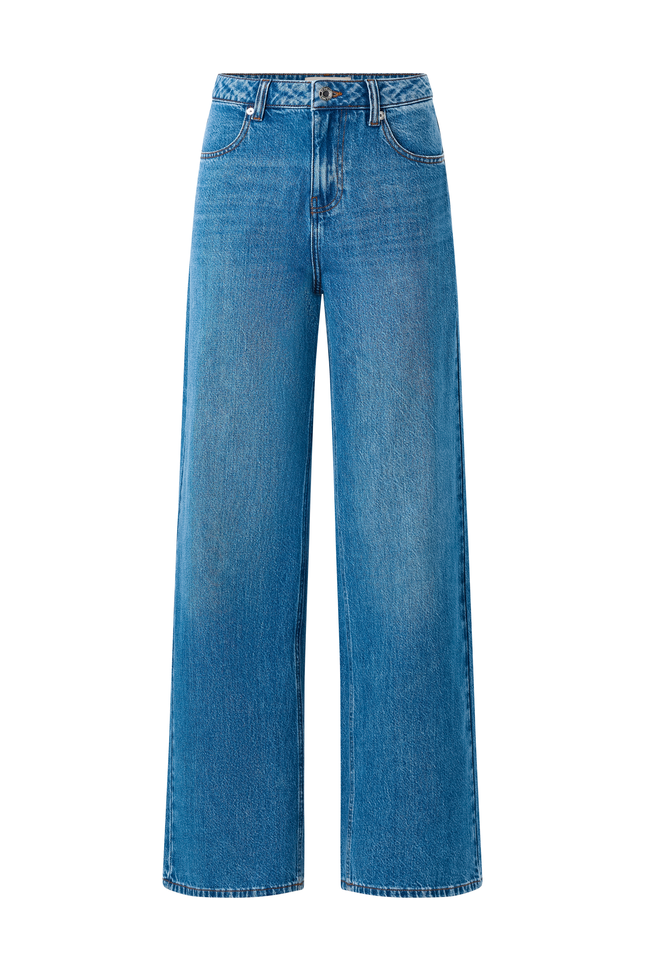 Ellos Brede jeans - Blå - Wide | Ellos.dk