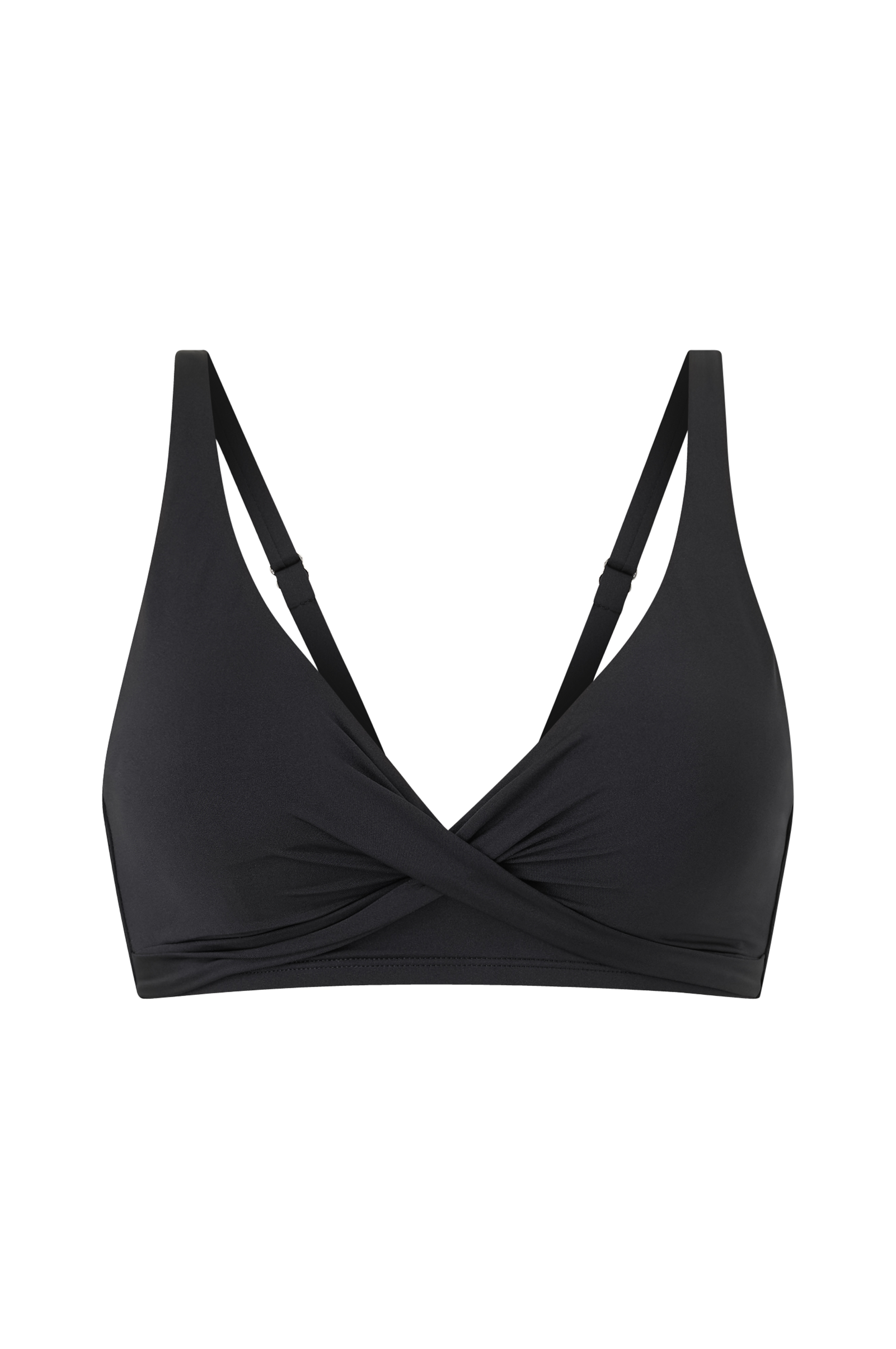 Ellos Bikini-bh med tvistet front - Sort - Bikinitoppe | Ellos.dk