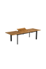 NYDALA bord 96x200/280 cm Svart