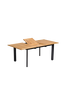 NYDALA bord 96x150/200 cm Sort