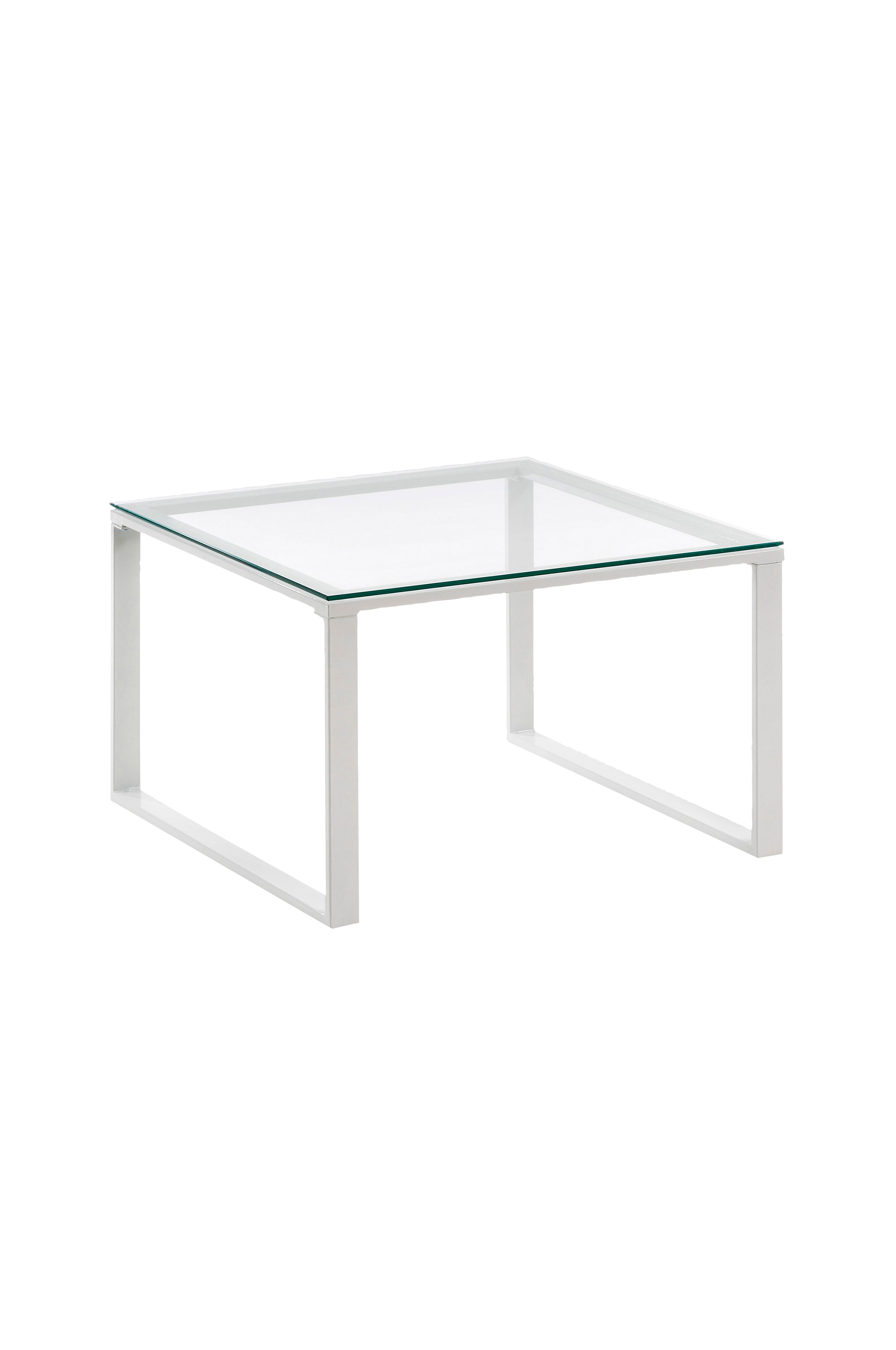 NAVIS sofabord 60x60 cm - Transparent - Møbler