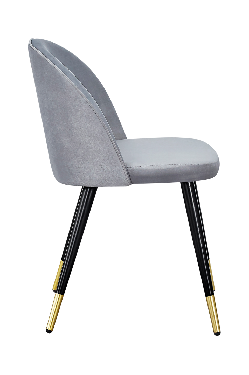 Venture Home Stol Velvet Mässing 2-pack, grå från Venture Home, bild 5