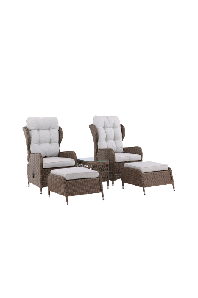 Loungeset Washington, 2 st fåtöljer