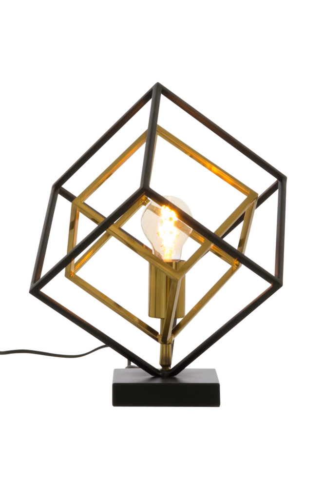 Bordlampe Cubes liten matt