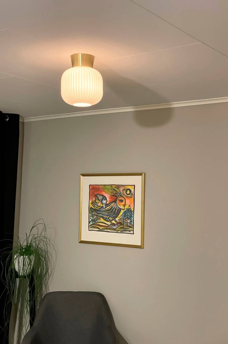 Aneta Lighting Plafond Vanja /matt mässing, mässing från Aneta Lighting, bild 2