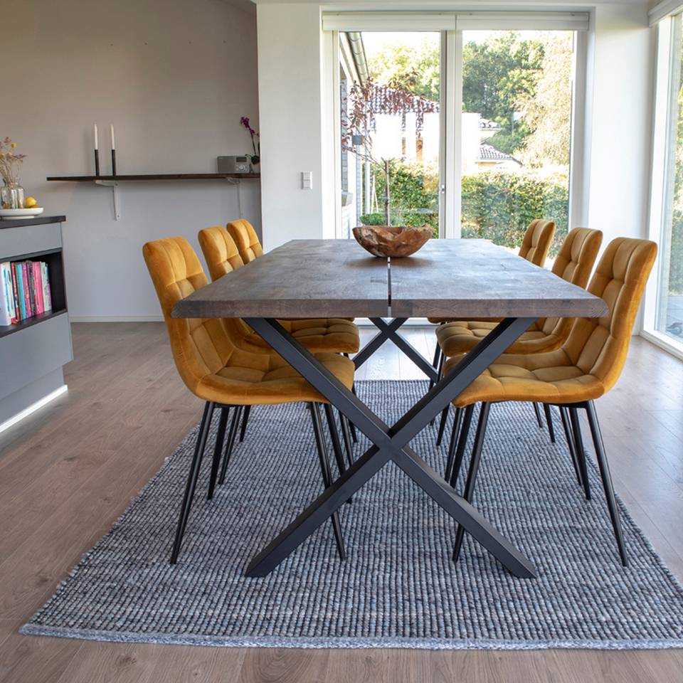 House Nordic Matbord Mesa, rökt oljad ek, 200x95xh76x4 cm, brun från House Nordic, bild 5