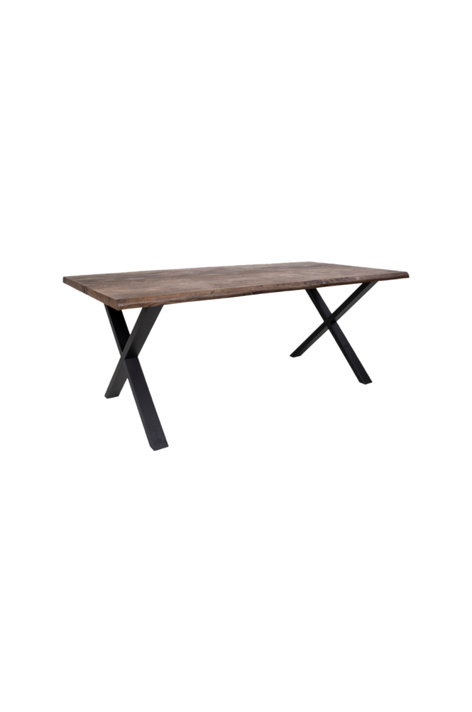 Matbord Mesa, rökt oljad ek, 200x95xh76x4 cm