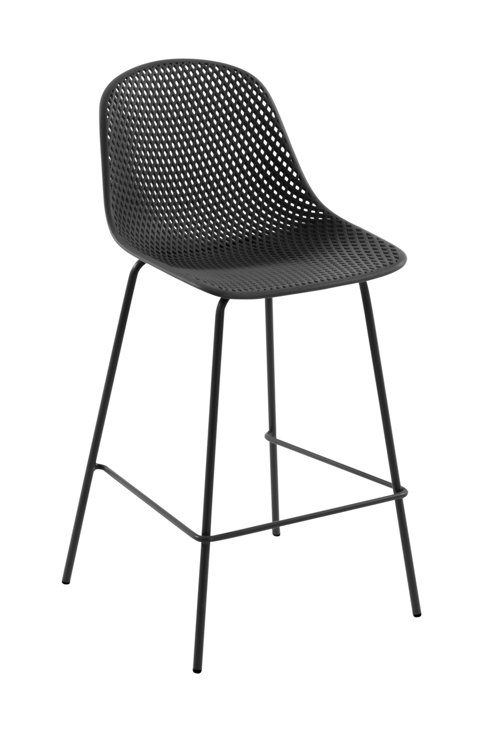 Kave Home Pall Quinby sitthöjd 65 cm, 4-pack, grå från Kave Home, bild 5