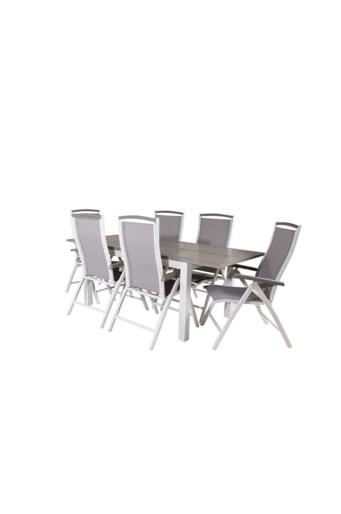 Spisegruppe Albany med 6 spisestoler Albany