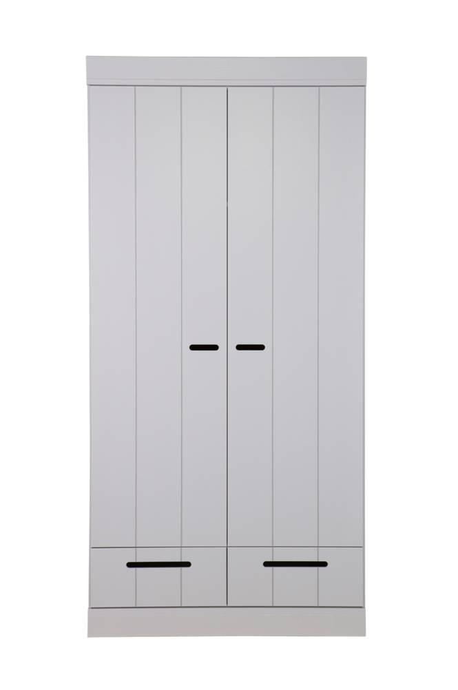 Vaatekaappi Connect, jossa struktuuripinta K195 x L94 x S53