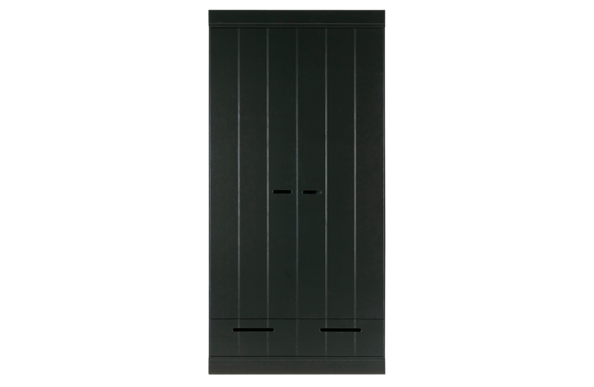Vaatekaappi Connect, jossa struktuuripinta K195 x L94 x S53
