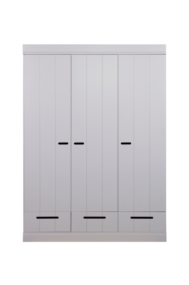 Garderobe Connect m struktur, H195xB140xD53