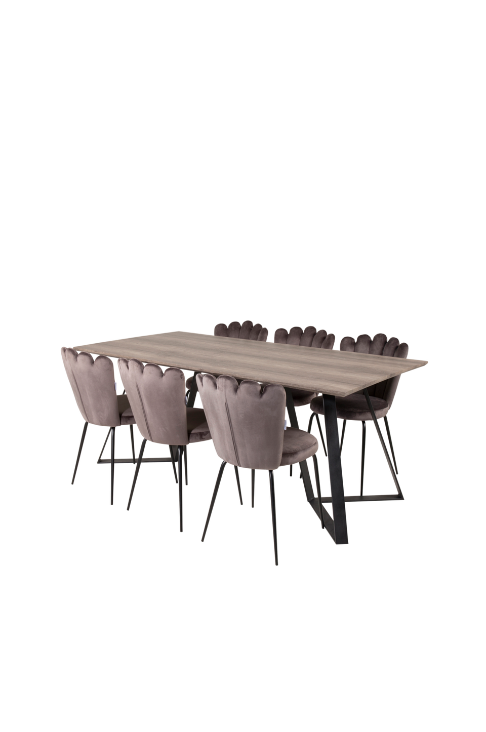 Furniture Fashion Matgrupp Maggie med Matstol Limhamn, grå från Furniture Fashion, bild 5