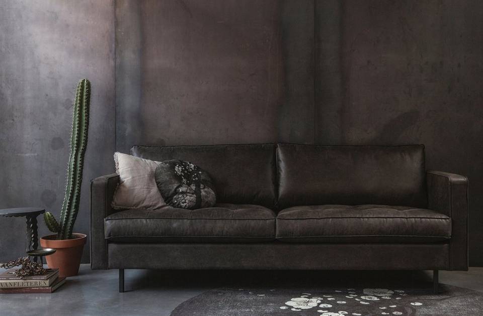 WOOOD Soffa Rodeo 2,5-sits, klassisk stil, svart från WOOOD, bild 5