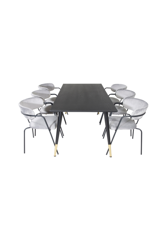 Matgrupp Doris inkl 6st matstolar Atticus