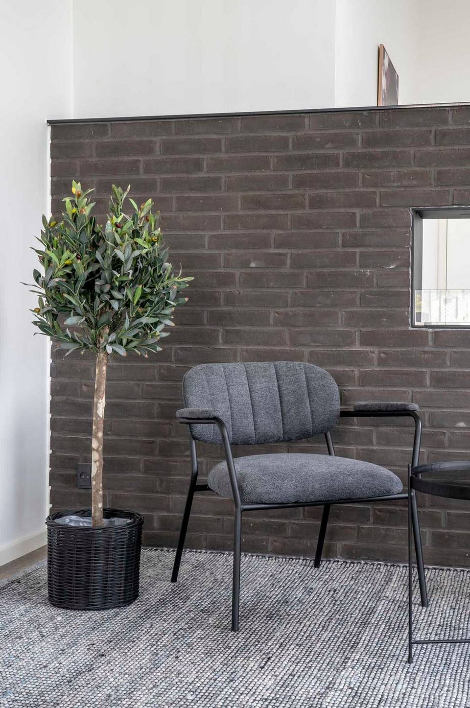 House Nordic Krukväxt Olive, konstgjord, H120 cm, grön från House Nordic, bild 5