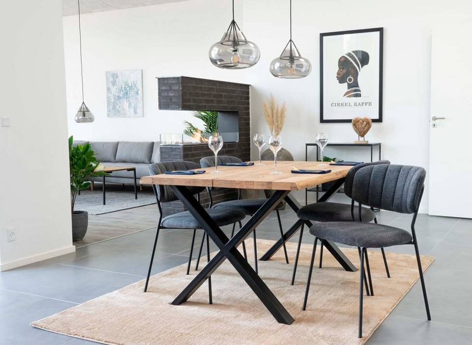 House Nordic Matbord Mesa, oljad ek, 140x95xh76x4 cm, brun från House Nordic, bild 5