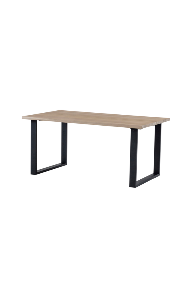 Matbord Fleet 160 cm med U-ben i metall