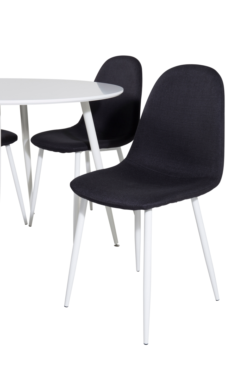 Venture Home Matgrupp Plaza med 4st matstolar Polar, vit från Venture Home, bild 5