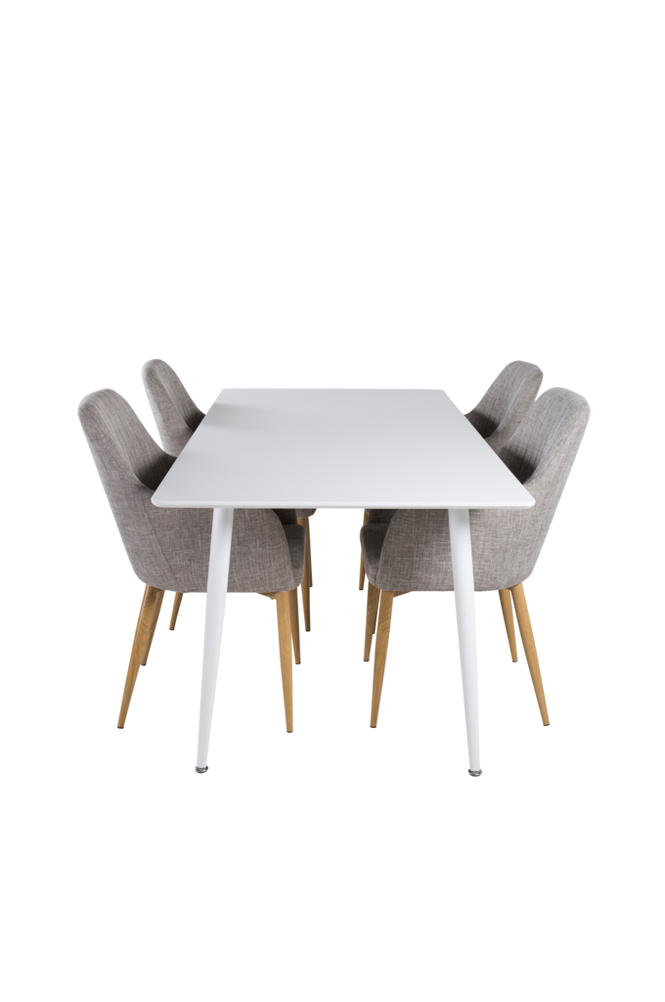 Matgrupp Polar med 4st matstolar Comfort