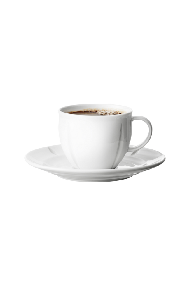 Soft Kaffekopp med fat GC, 28 cl