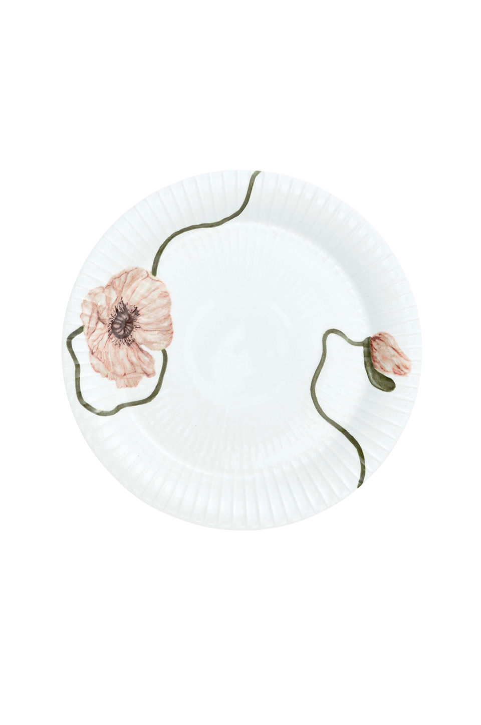 Kähler Tallrik Hammershøi Poppy, Ø22 cm, vit från Kähler, bild 5