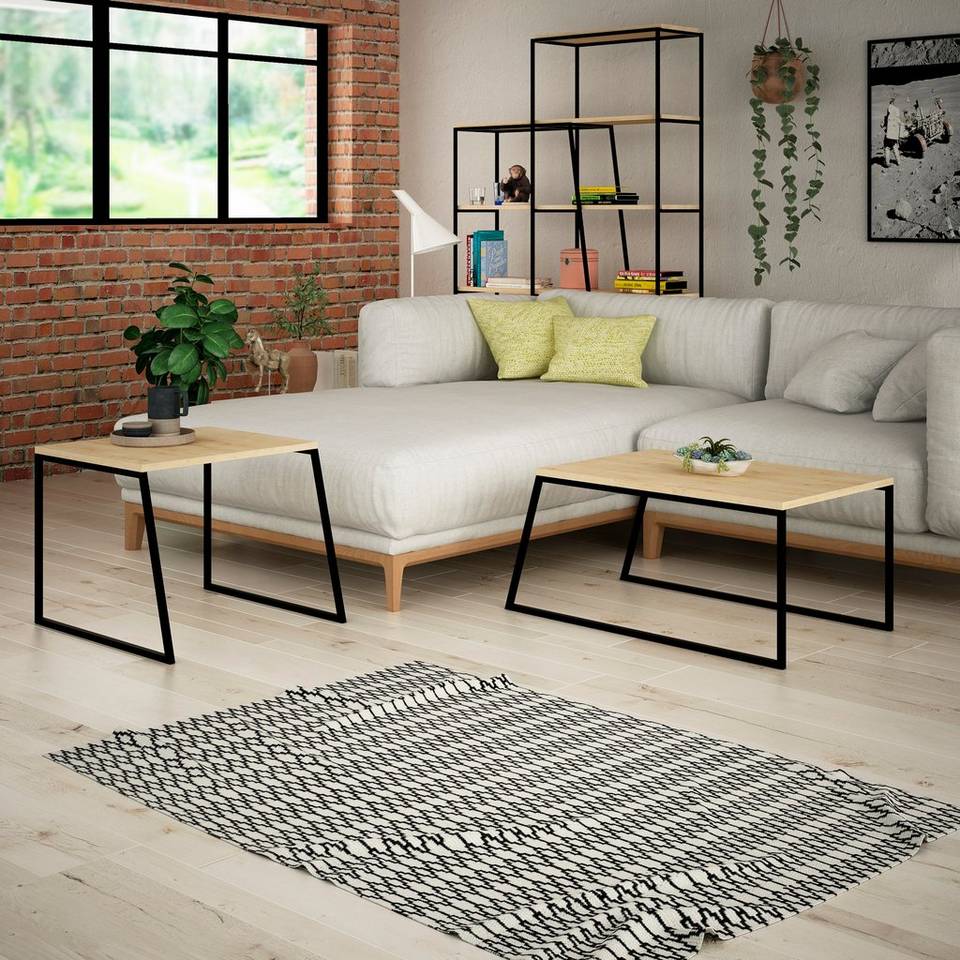 Homitis Soffbord Set Pal Orta Sehpa, natur från Homitis, bild 5