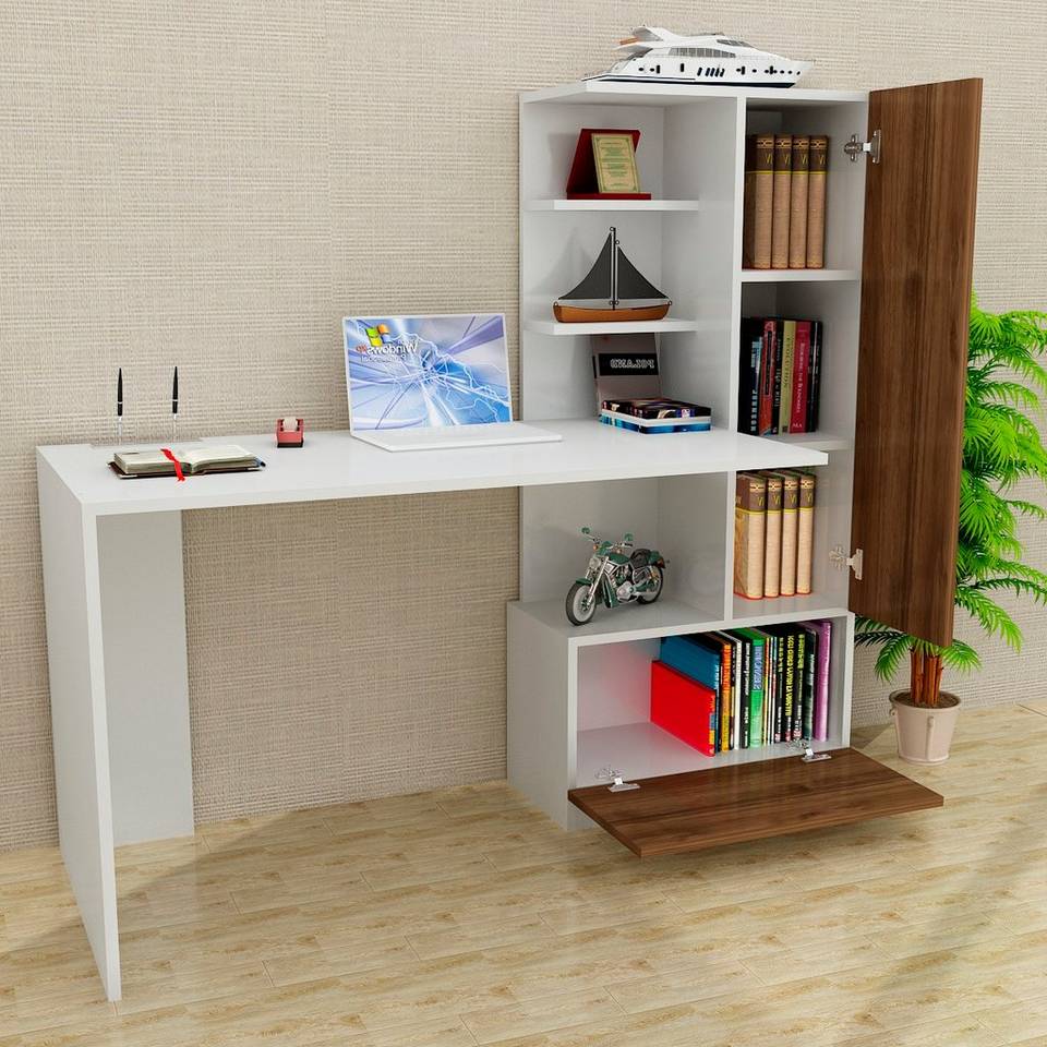 Hanah Home Skrivbord Merinos, brun från Hanah Home, bild 5