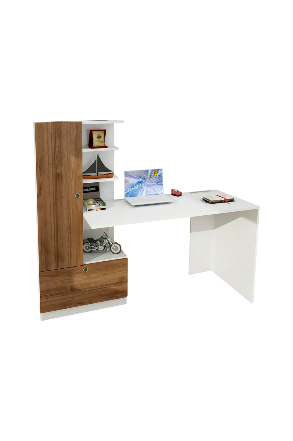 Hanah Home Skrivbord Domingos, brun från Hanah Home, bild 5