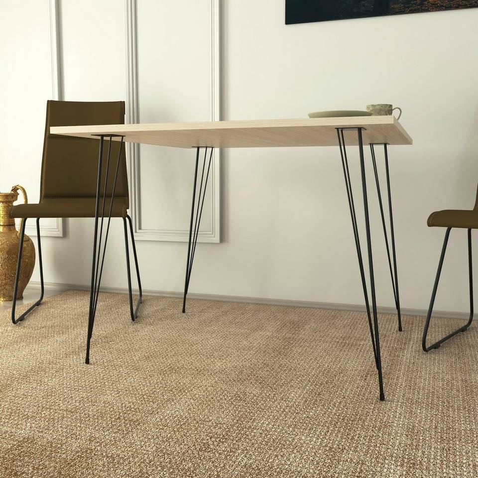 Hanah Home Bord Sandalf Square Caucasian, natur från Hanah Home, bild 5