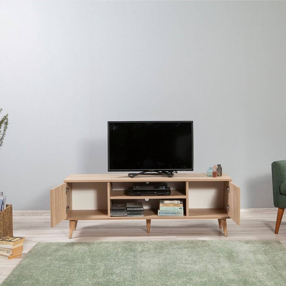 Hanah Home Mediabänk Truva 200, natur från Hanah Home, bild 5