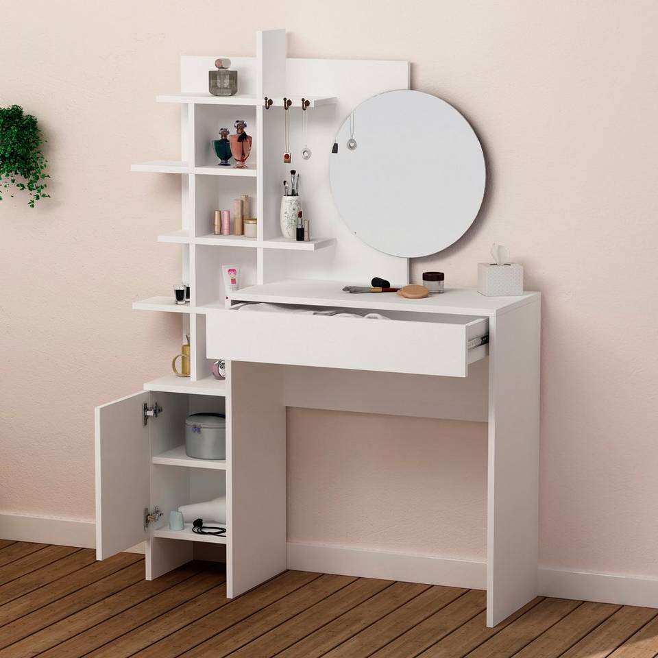 Homitis Make-up Bord Mup, vit från Homitis, bild 5