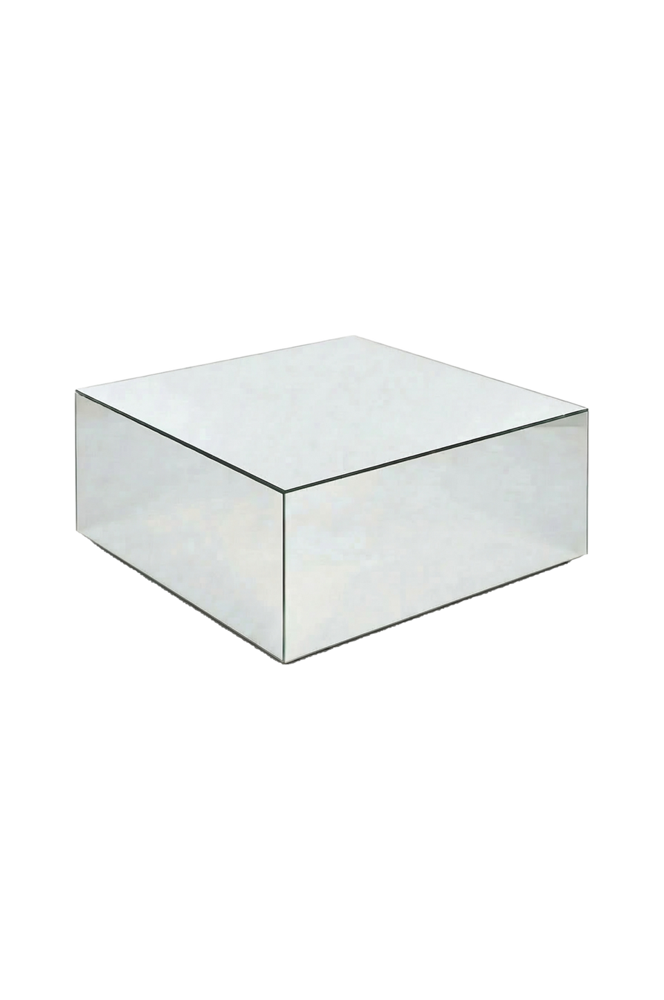 Pastill Ponti bord i spegelglas 60x60 cm, silver från Pastill, bild 4