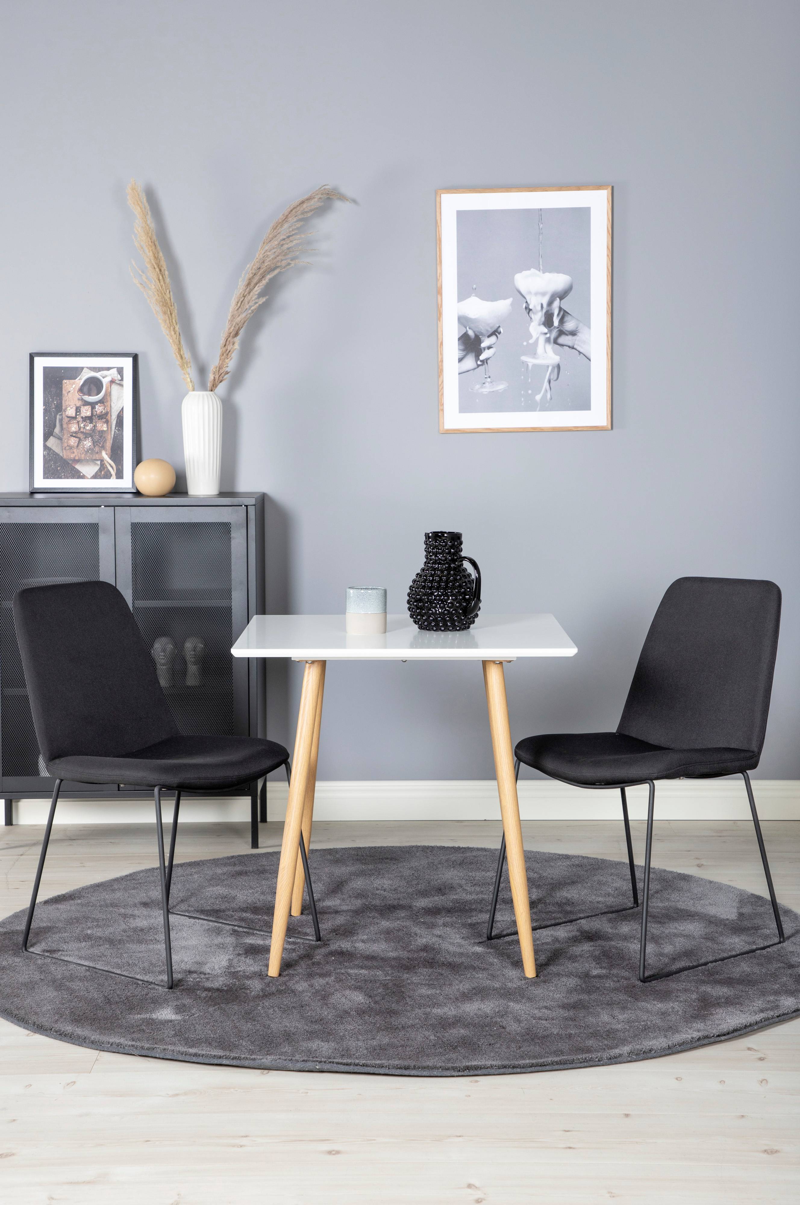 Spisegruppe Penally med 2 Midsjö spisebordsstole Hvid - Møbler | Homeroom