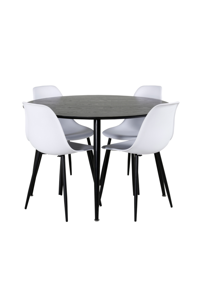 Spisegruppe Doris med 4 Penally spisebordsstole