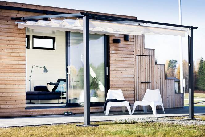 Väggpergola