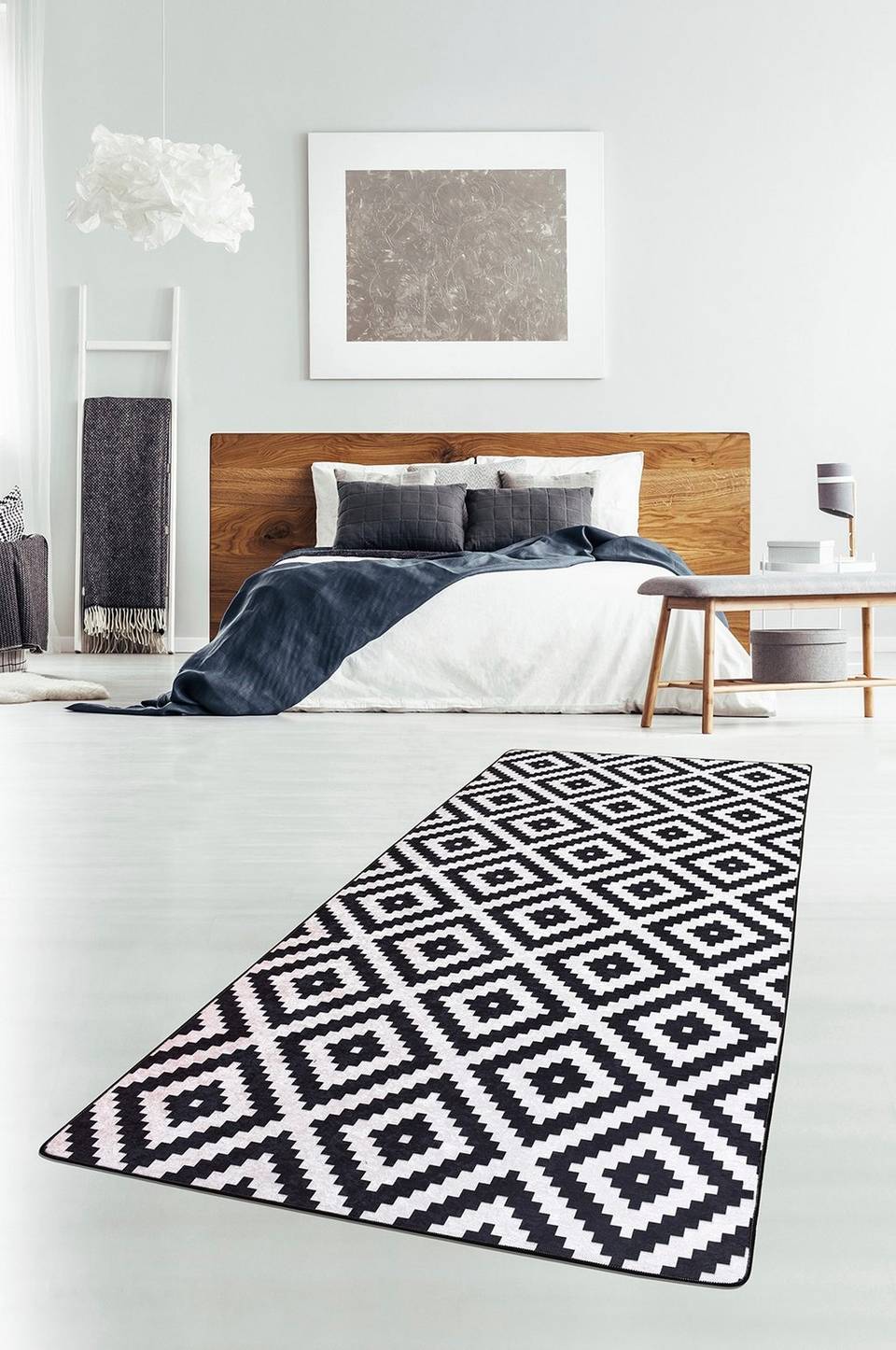 Conceptum Hypnose Matta Black patterned, svart från Conceptum Hypnose, bild 5