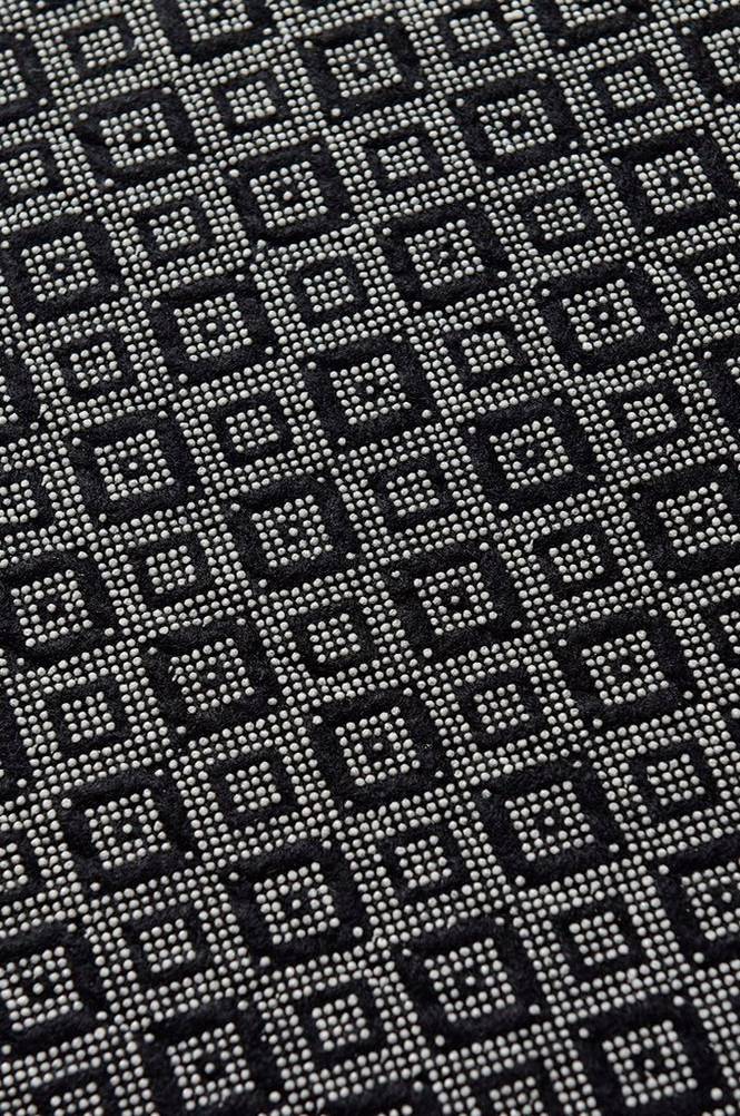 Matta Black patterned