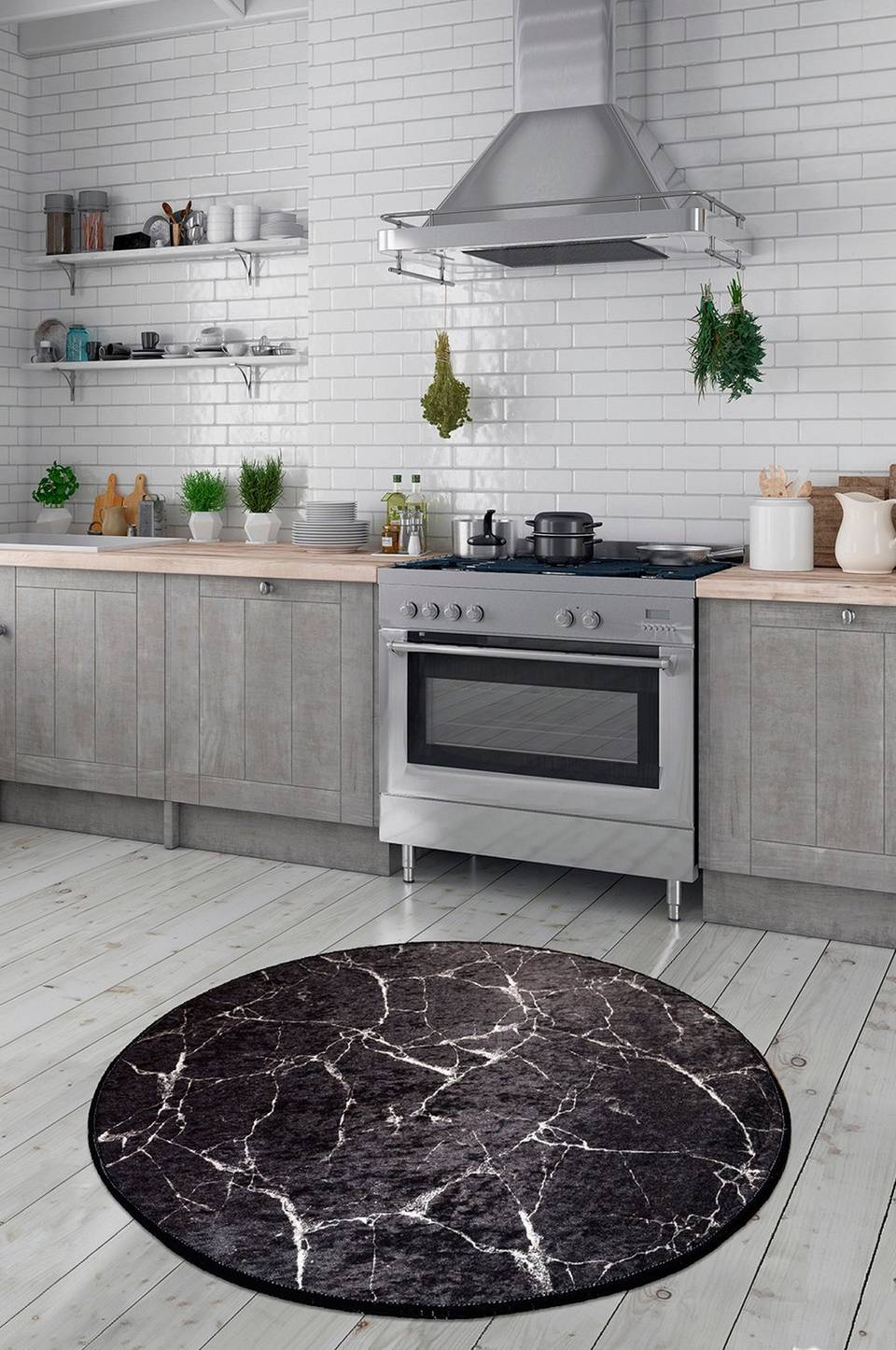 Conceptum Hypnose Matta Marble round, flerfärgad från Conceptum Hypnose, bild 5