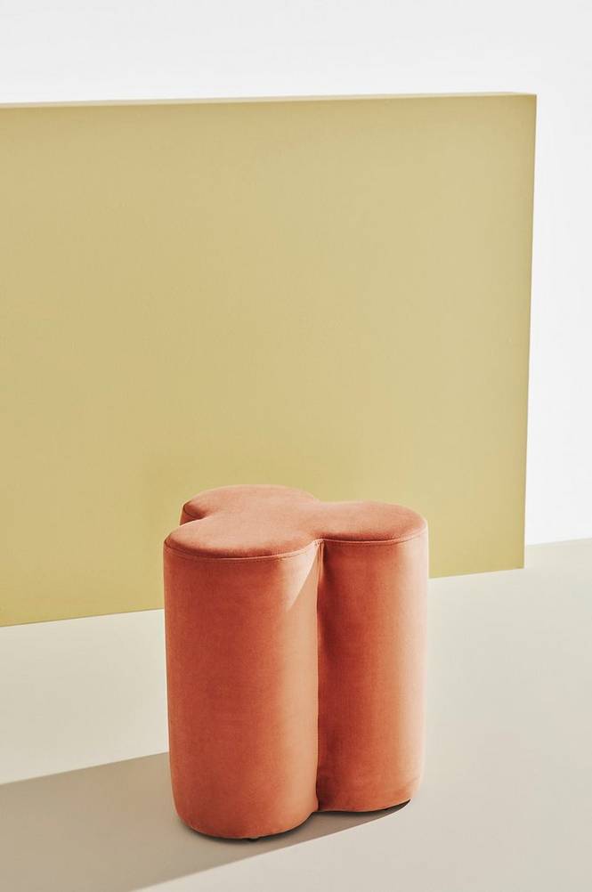 Bodhi puff i sammet ø 40 cm