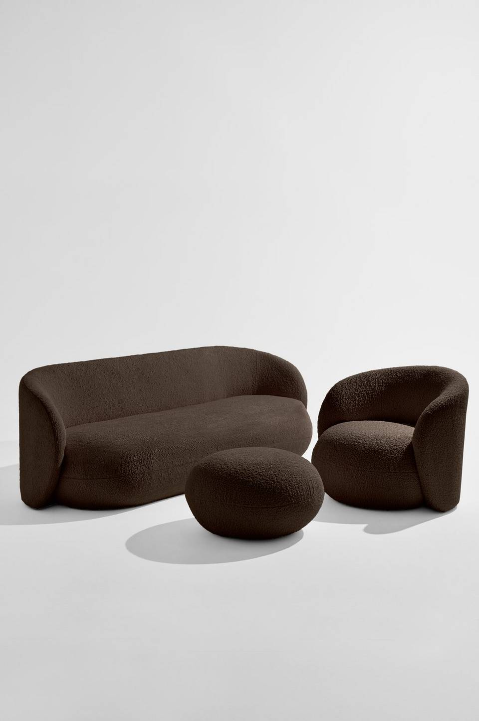 Pastill Bloom soffa 3-sits, brun från Pastill, bild 5