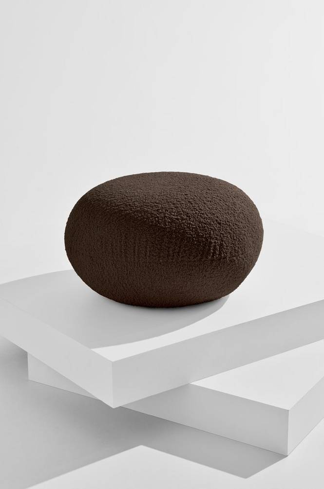 Bloom puff i teddy ø 72 cm