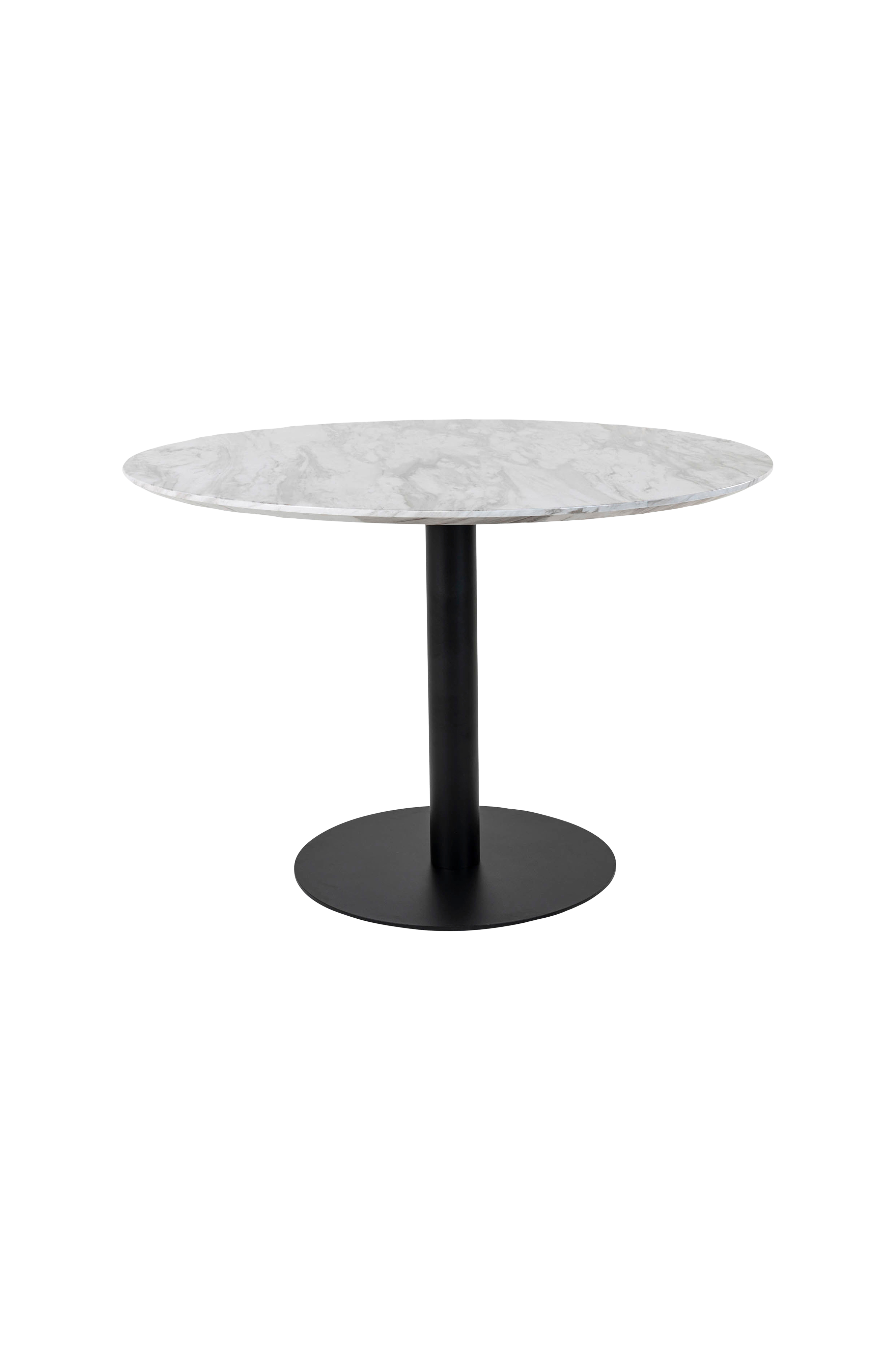 dining-table-bolzano-marble-top-with-black-base-valkoinen