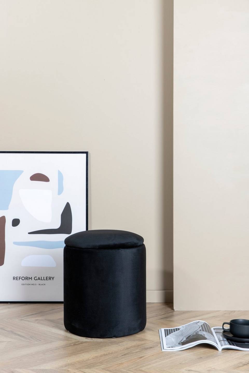 Venture Home Sittpuff Limpen, svart från Venture Home, bild 5