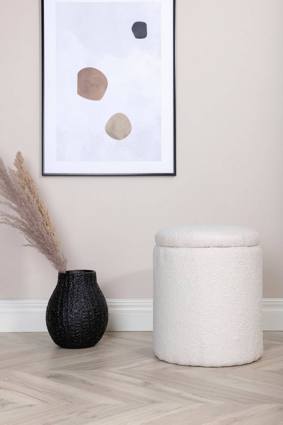 Venture Home Sittpuff Limpen, vit från Venture Home, bild 5