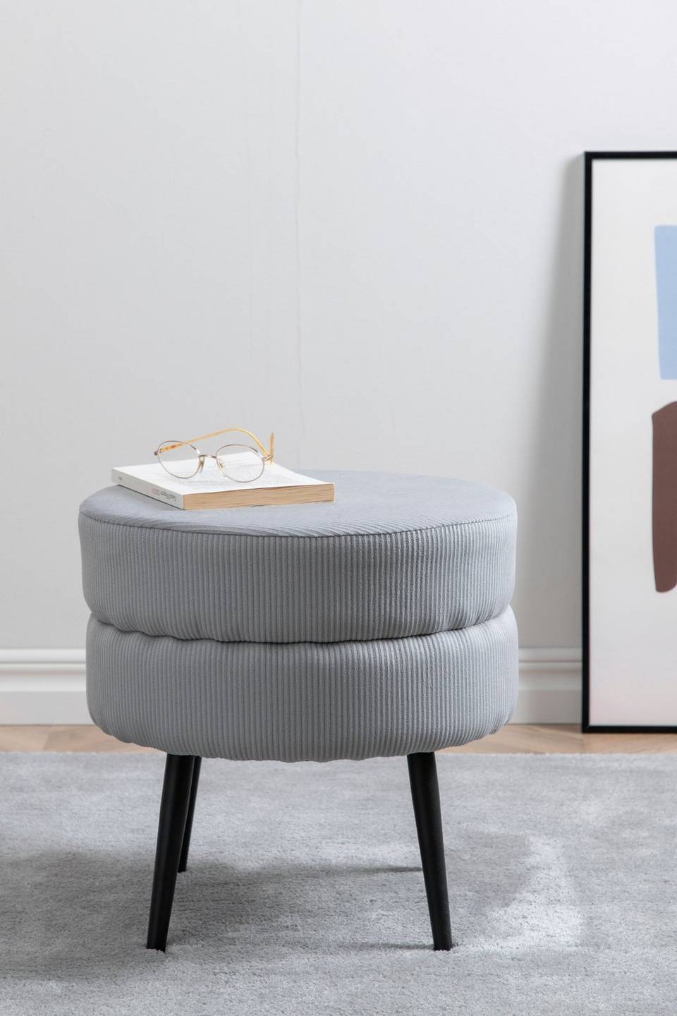 Venture Home Sittpuff Pot, grå från Venture Home, bild 5