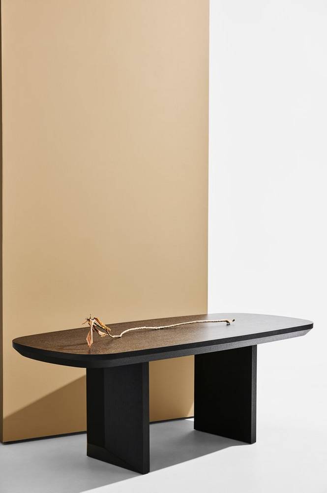 Corinne matbord 90x200 cm Svart ek