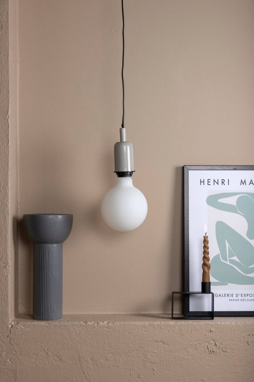 Venture Home Taklampa Hang, beige från Venture Home, bild 5
